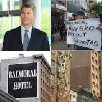 Balmoral Hotel residents fear being turfed if building is condemned