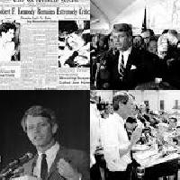 Robert F. Kennedy assassinated in Los Angeles on June 5, 1968