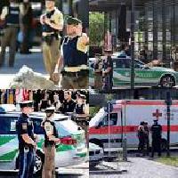 Munich shooting: Officer critically injured with police gun